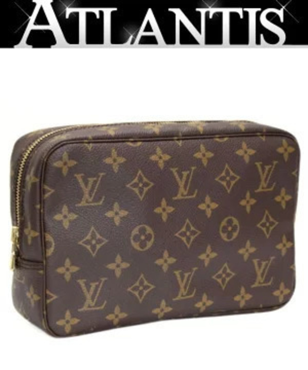 Louis Vuitton Trouse Toilette Cosmetic Pouch Clutch Monogram